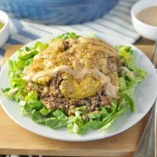 Low Carb Big Mac Casserole-image