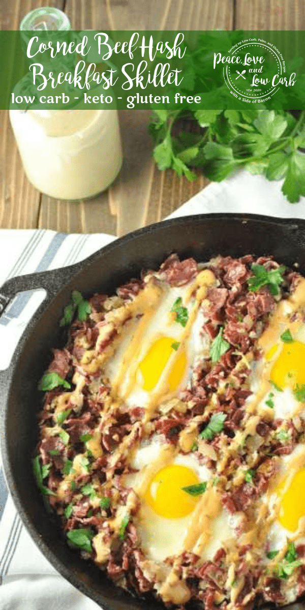 Corned Beef Hash Breakfast Skillet Peace Love and Low Carb