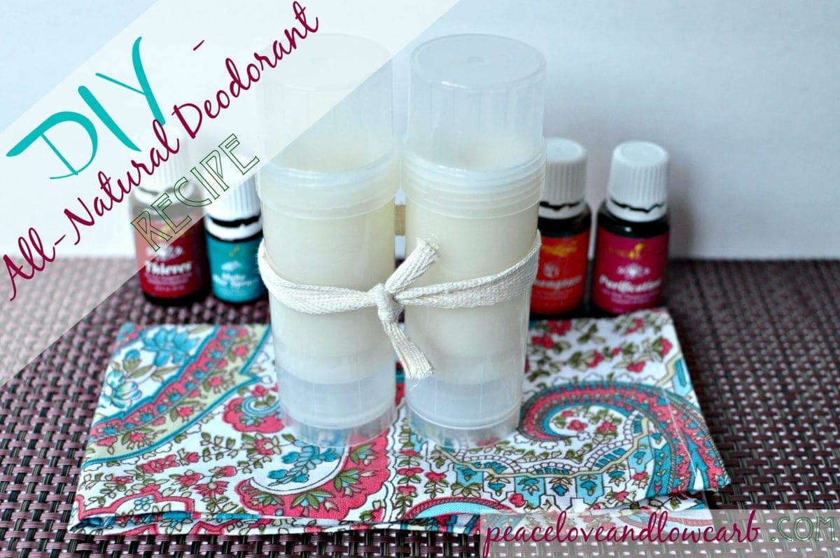 DIY - All Natural Non-Toxic Essential Oil Deodorant Recipe | Peace Love and Essential Oils