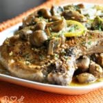 Lemon Garlic Porks Steaks. Simple to make and really flavorful. Best of all, it only dirties one pan, making clean up a cinch.