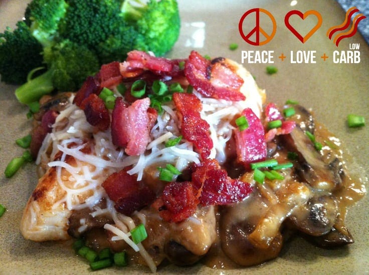 Sour Cream Smothered Chicken | Peace Love and Low Carb