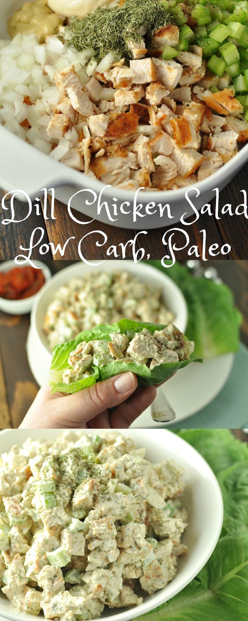 Quick and easy Dill Chicken Salad. - Low Carb, Paleo | Peace Love and Low Carb
