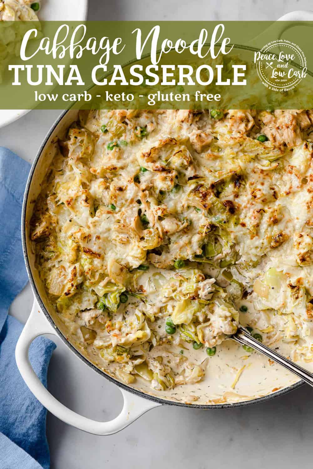Keto Tuna Casserole One Pot Meal Peace Love and Low Carb