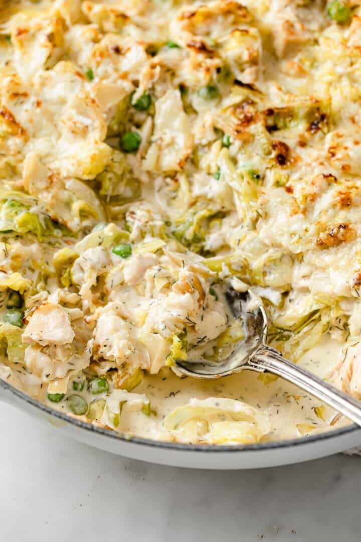 Keto Tuna Casserole One Pot Meal Peace Love And Low Carb 4519