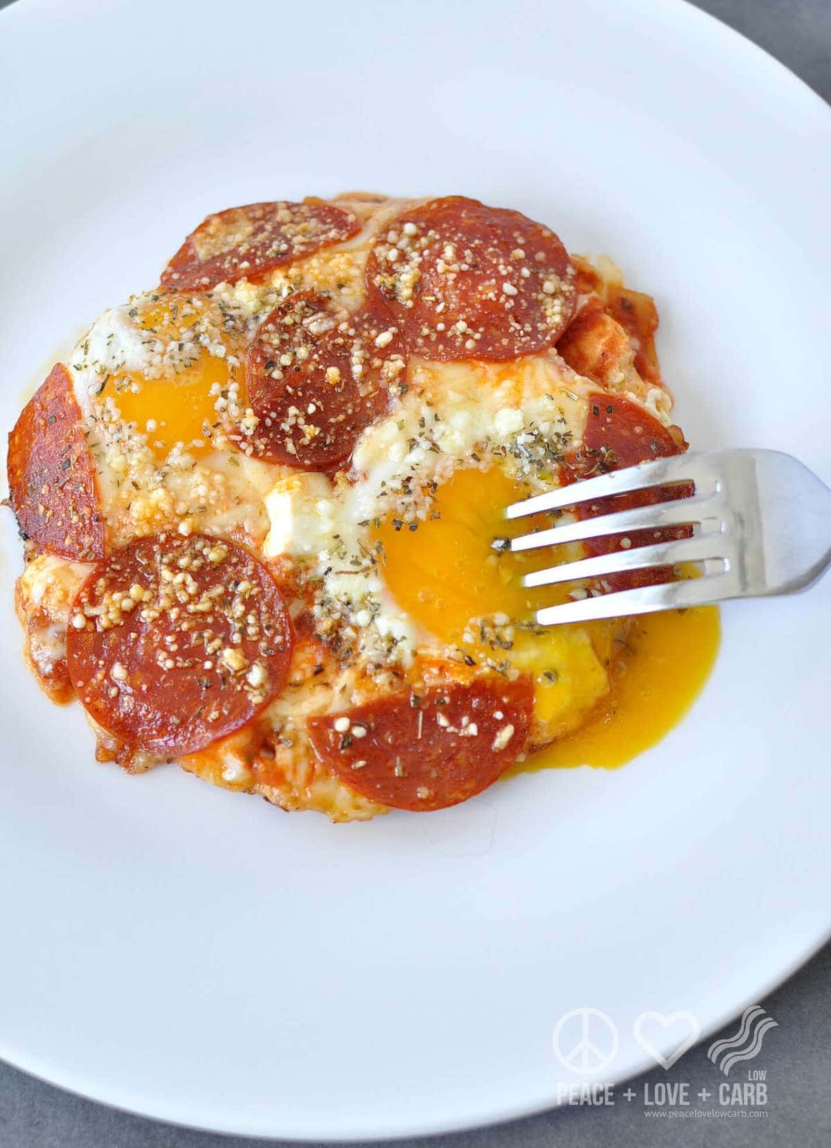 Pizza Eggs - Low Carb, Keto | Peace Love and Low Carb 