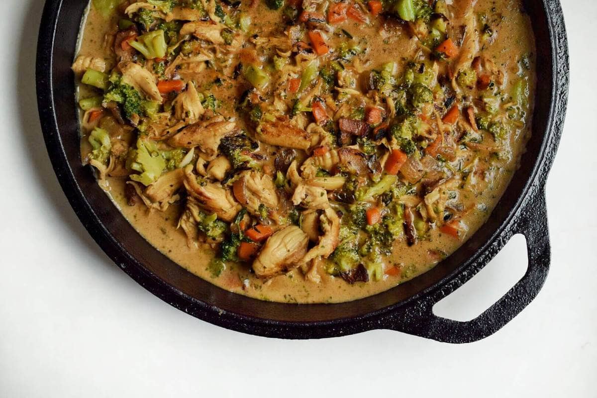 Paleo Turkey Pot Pie - Low Carb, Keto  Peace Love and Low 