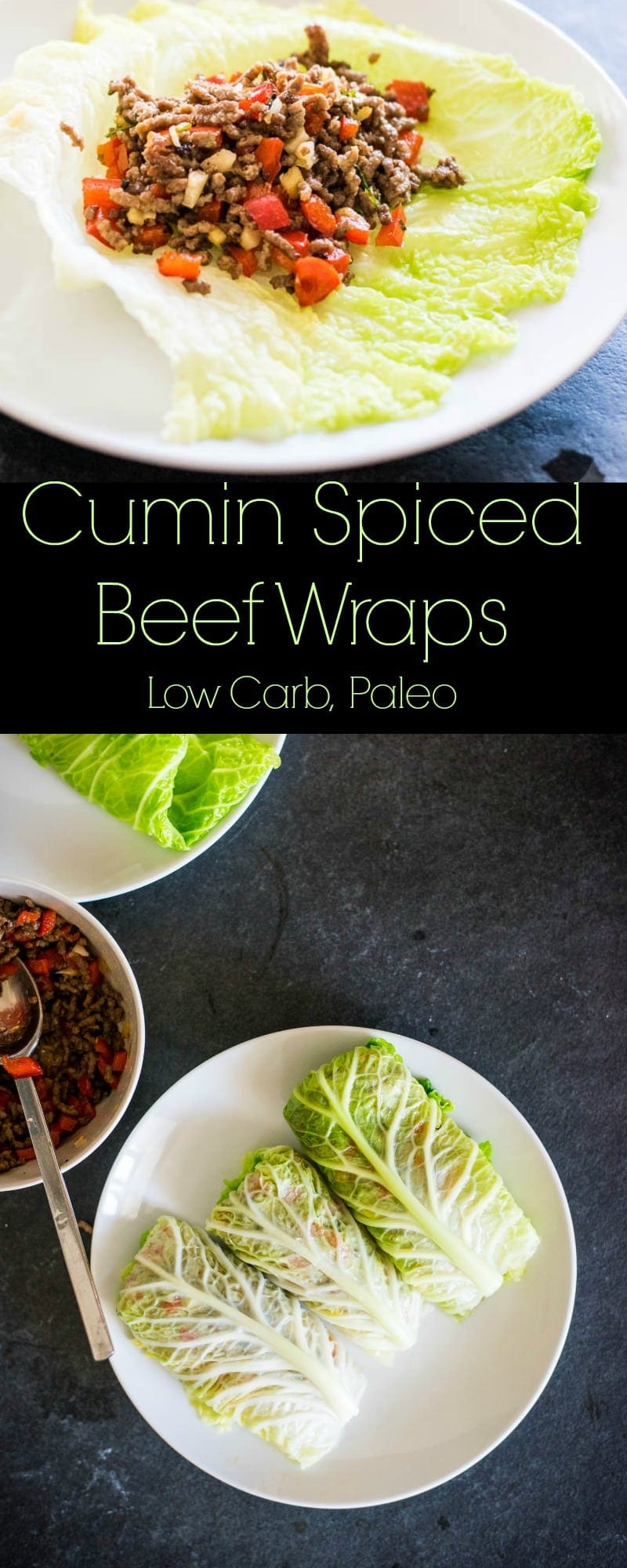 Cumin Spiced Beef Wraps - Low Carb, Paleo | Peace Love and Low Carb