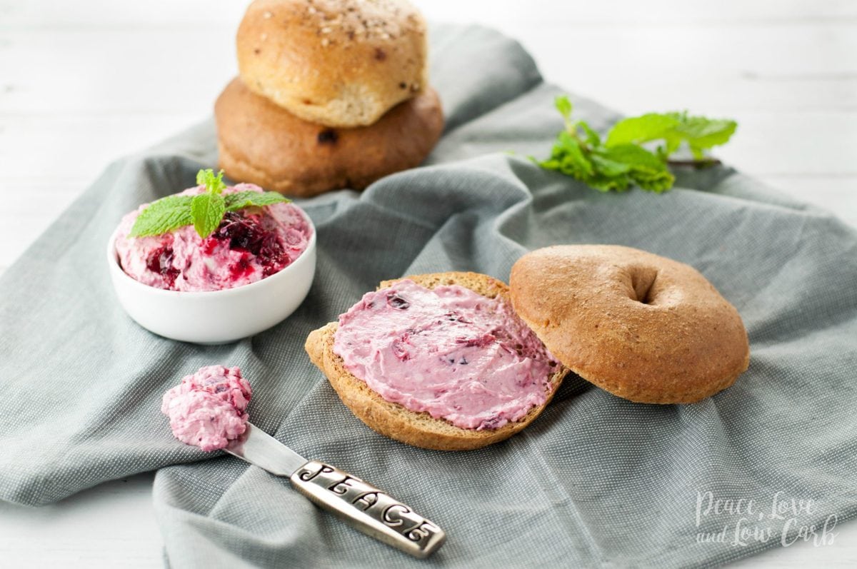 Low Carb Cranberry Sauce Cream Cheese Spread | Peace Love and Low Carb 