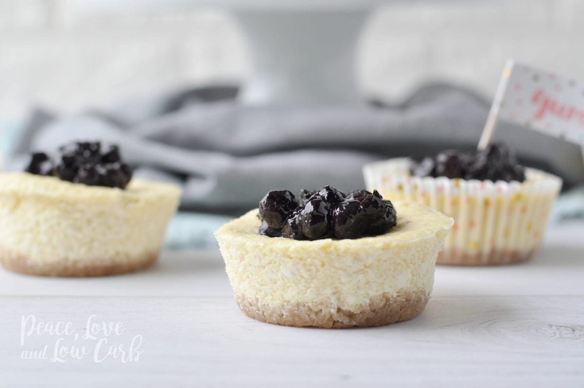 Mini Berry Cheesecakes