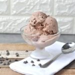 Quick and easy Keto Low Carb Chocolate Mason Jar Ice Cream. Have your ice cream and eat it too.