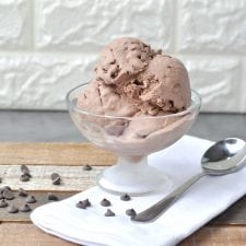 Low Carb Chocolate Mason Jar Ice Cream