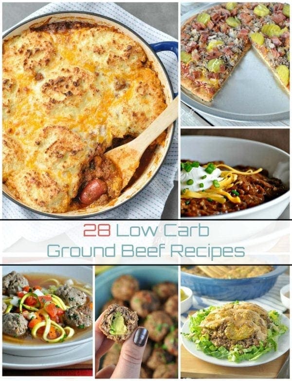 28 Low Carb Ground Beef Recipes Peace Love and Low Carb