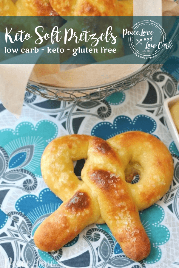 Keto Soft Pretzels Peace Love and Low Carb