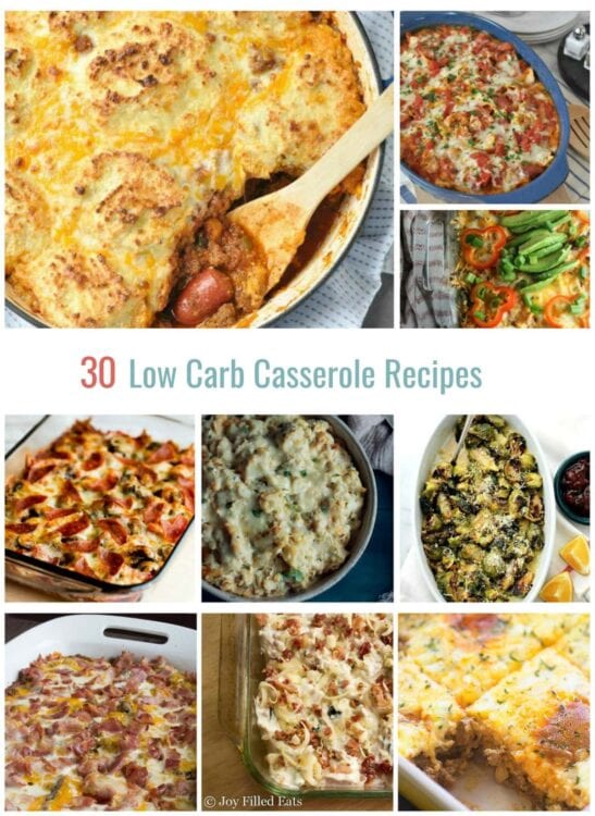 30 Low Carb Casserole Recipes