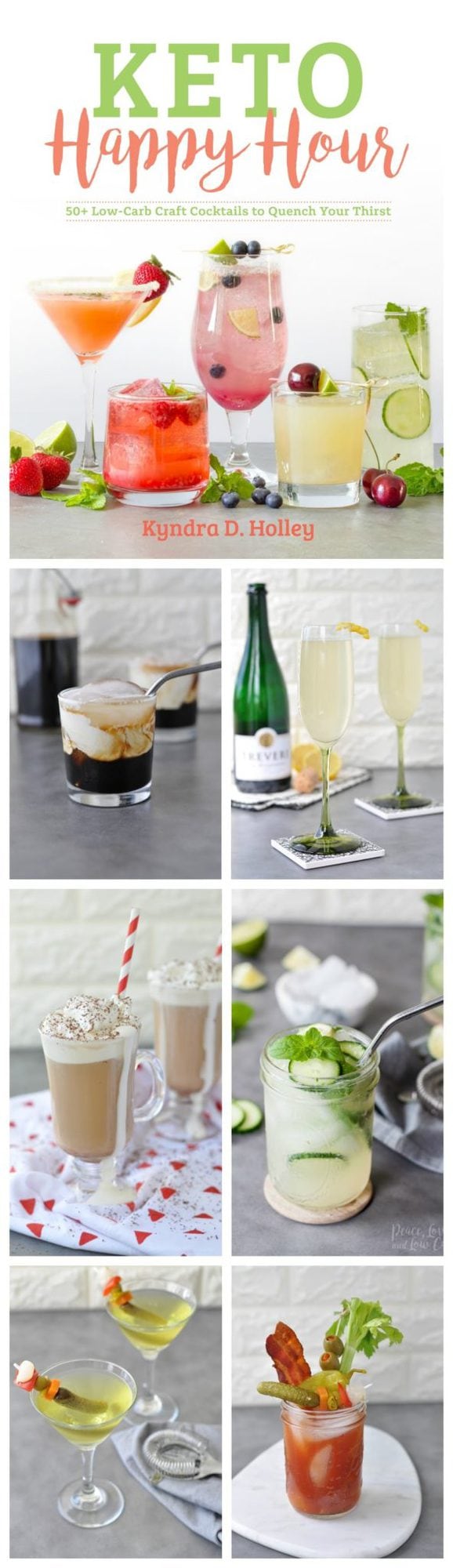 Keto Happy Hour - 50+ Low Carb Craft Cocktails to Quench Your Thirst
