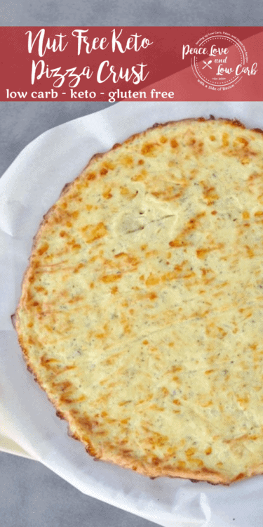 With all the fathead pizza recipes out there, those with nut allergies might be feeling a little lost. Well this one is for you! Low Carb Keto Nut Free low carb Pizza Crust.