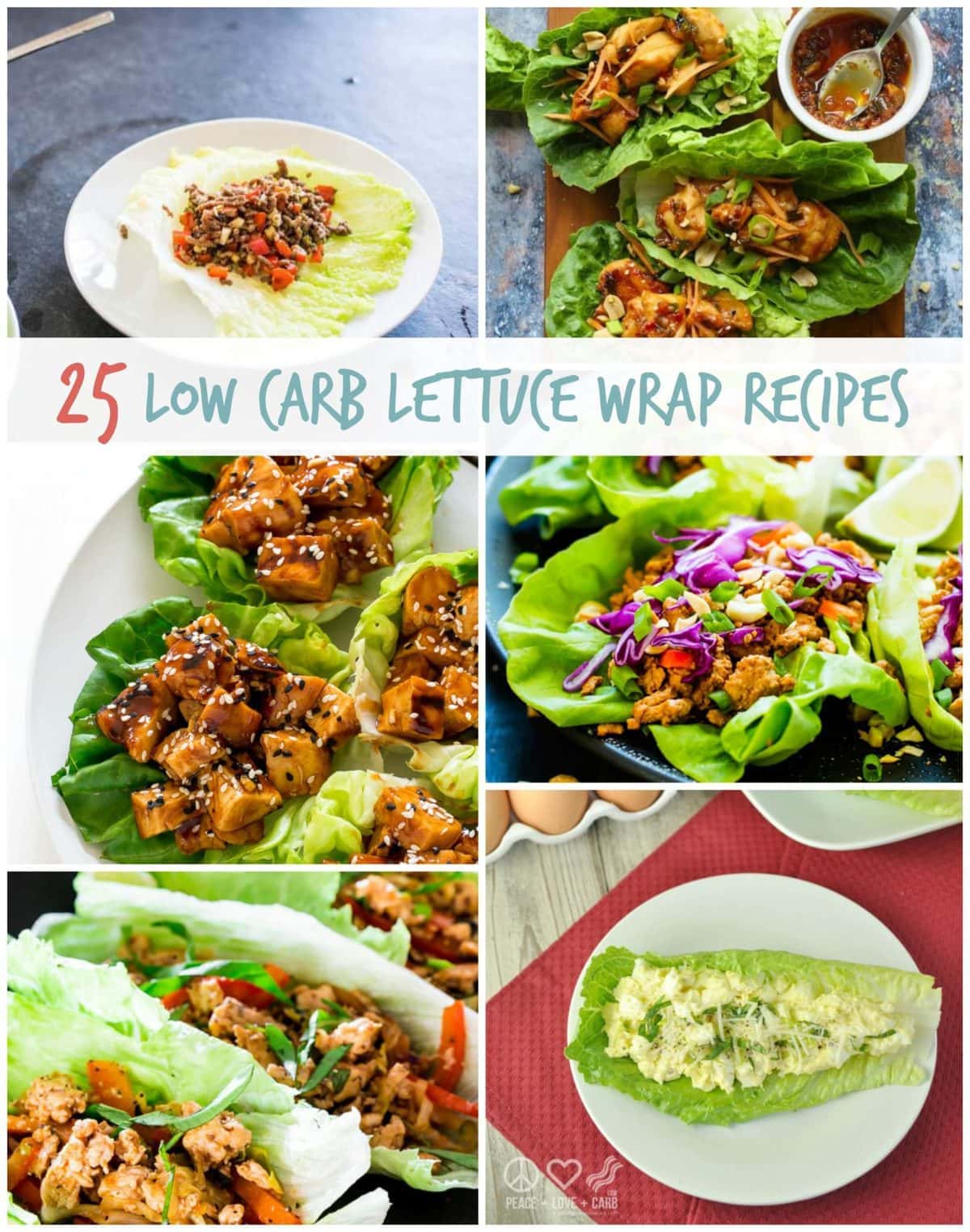 25 Low Carb Lettuce Wrap Recipes | Peace Love and Low Carb