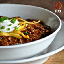 Low Carb Slow Cooker Kickin’ Chili-image