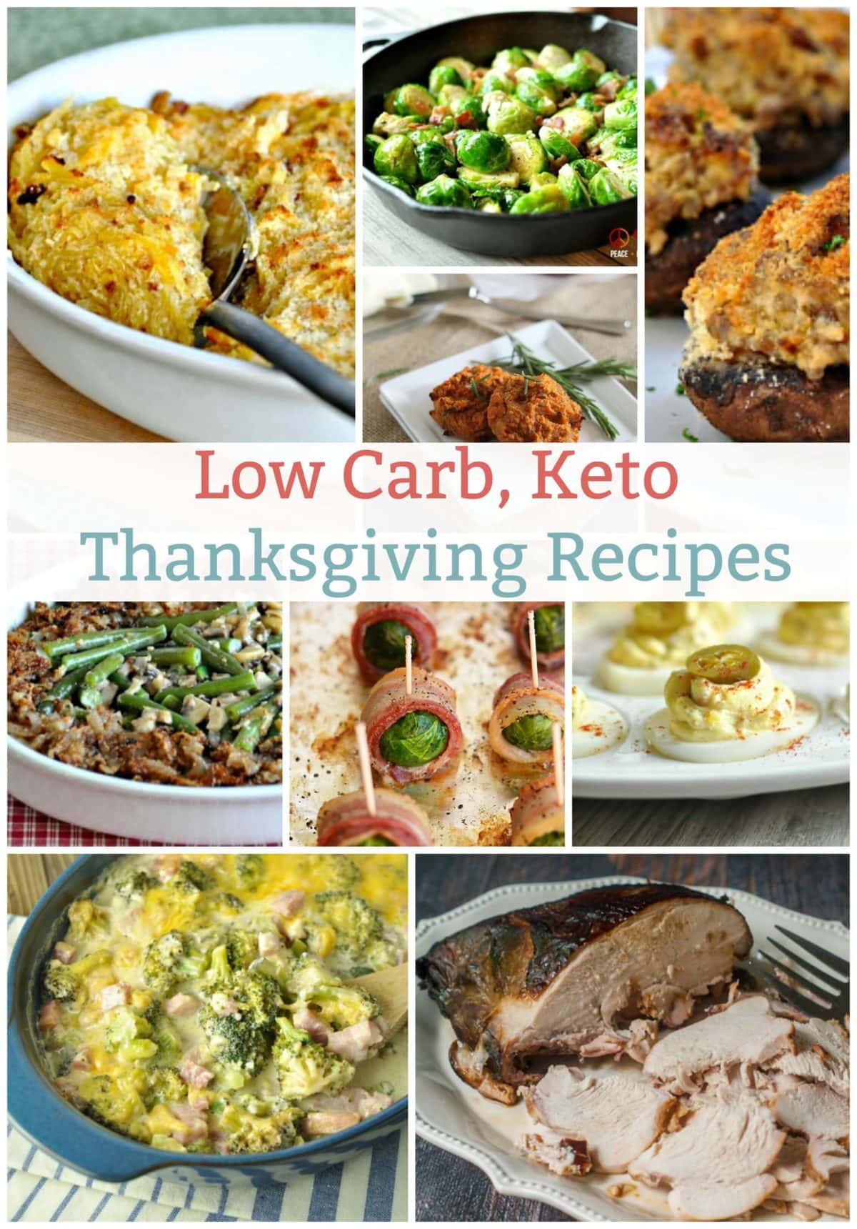 Low Carb Keto Thanksgiving Recipes | Peace Love And Low Carb