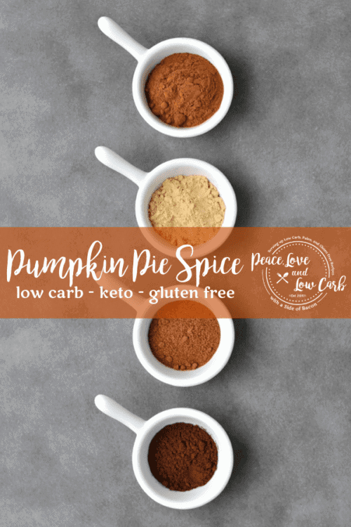 The season of pumpkin everything is upon us, and to be honest, I enjoy this Low Carb Pumpkin Pie Spice year round!