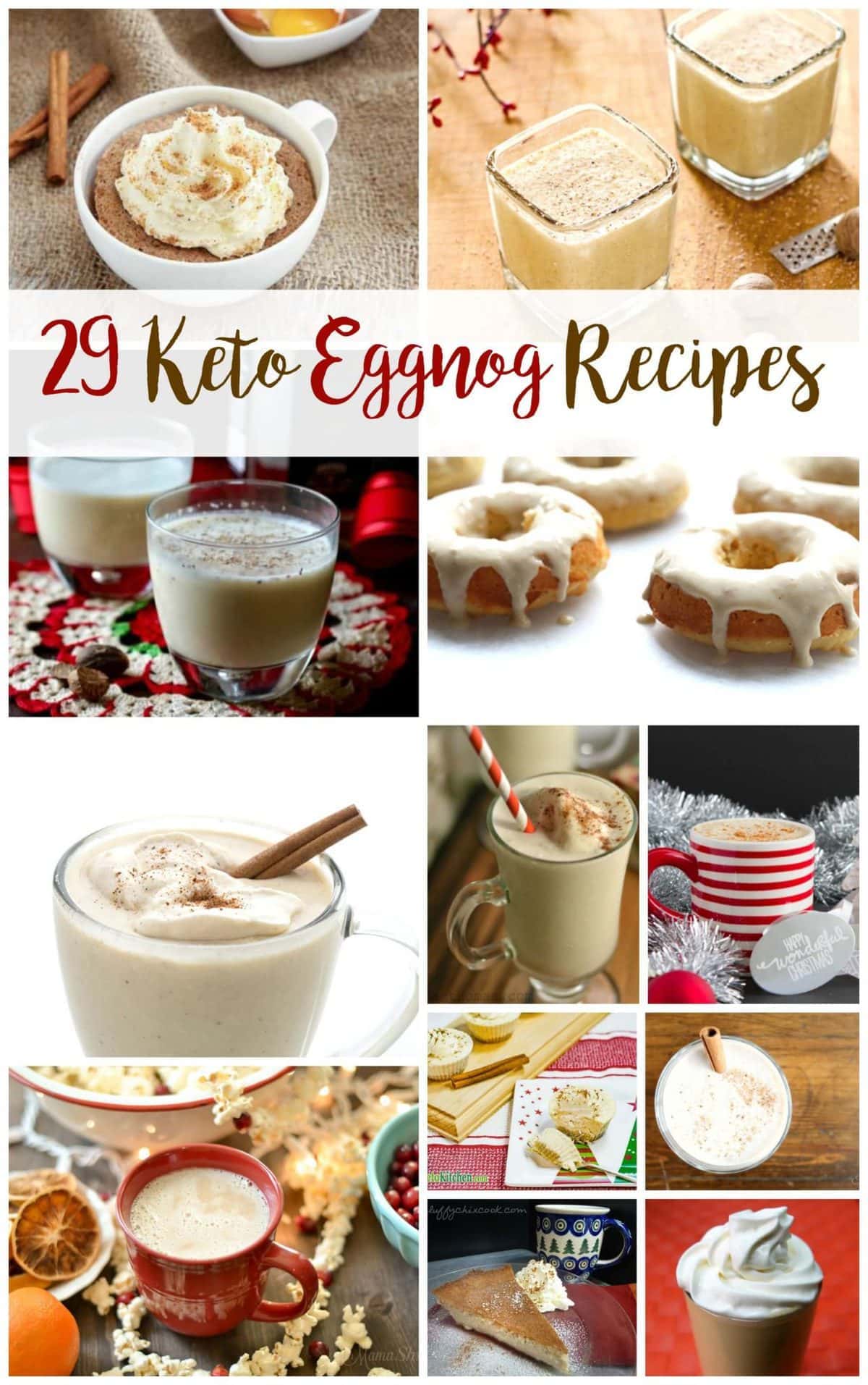 29 Keto Eggnog Recipes | Peace Love and Low Carb