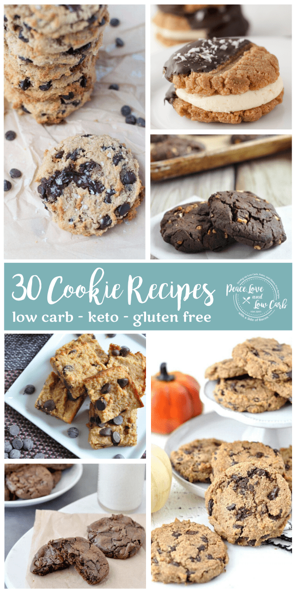 30 Keto Cookie Recipes | Peace Love and Low Carb