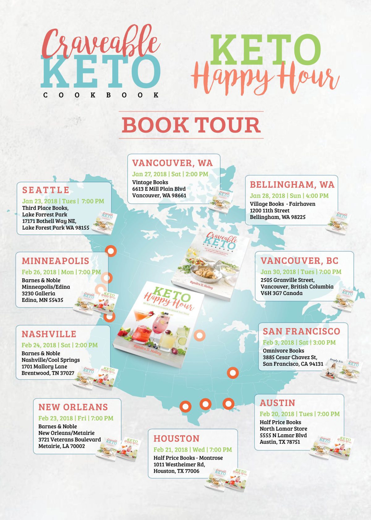 Craveable Keto Book Tour By Kyndra Holley of Peace, Love and Low Carb