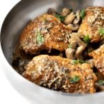 Herbed Chicken and Mushrooms - Peace Love and Low Carb