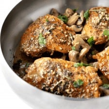  Herbed Whole30 Chicken and Mushrooms-image