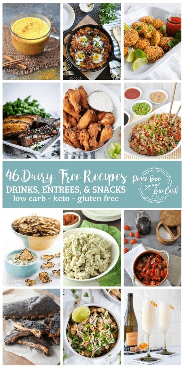Low Carb Dairy Free Recipes Peace Love And Love Carb