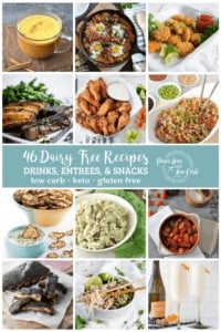 Low Carb Dairy Free Recipes | Peace Love and Love Carb