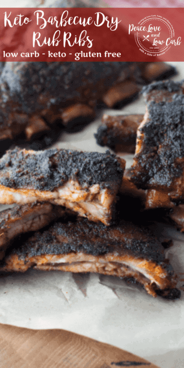 These Keto Barbecue Dry Rub Ribs are tender, juicy, and flavorful and require very little hands on time. Simple season and let the heat do the work.