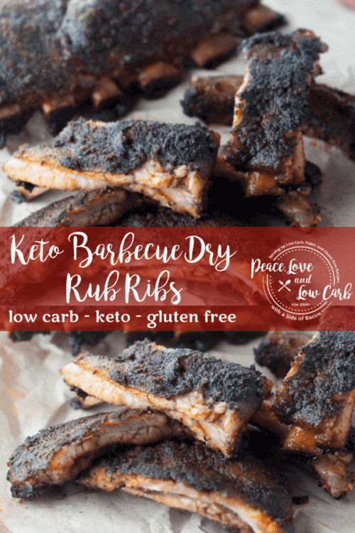 These Keto Barbecue Dry Rub Ribs are tender, juicy, and flavorful and require very little hands on time. Simple season and let the heat do the work.