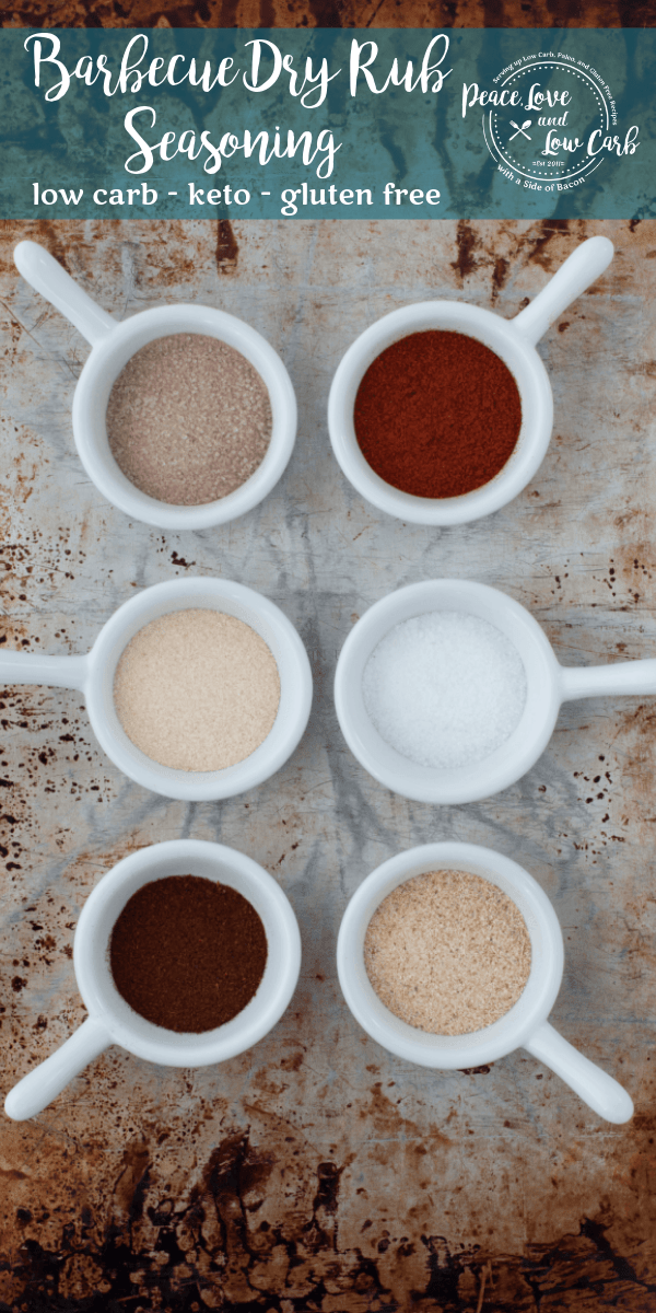 Low Carb Barbecue Dry Rub Seasoning | Peace Love And Low Carb