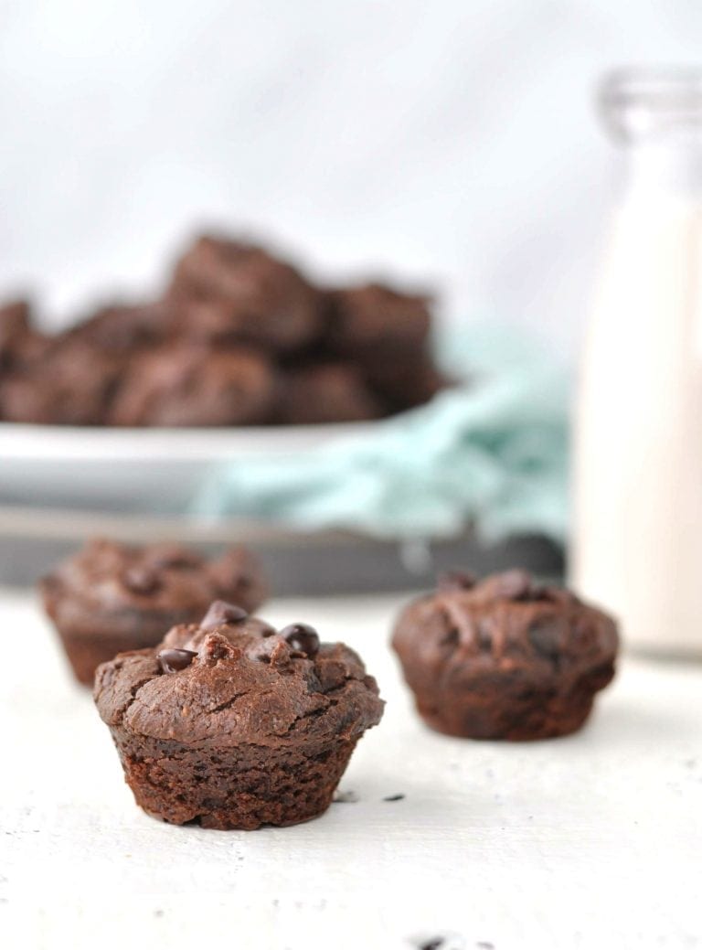 Keto Chocolate Muffins | Peace Love and Low Carb