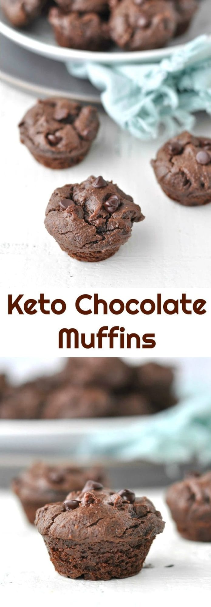 Keto Chocolate Muffins | Peace Love and Low Carb