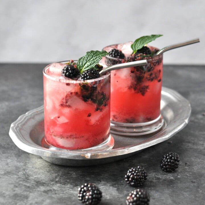 Black Beauty - Black Pepper Blackberry Low Carb Vodka Drink