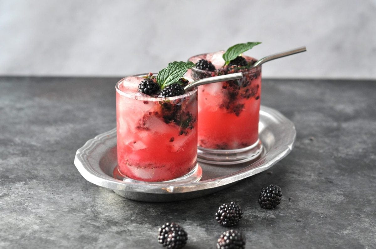 Black Beauty - Black Pepper Blackberry Low Carb Vodka Drink