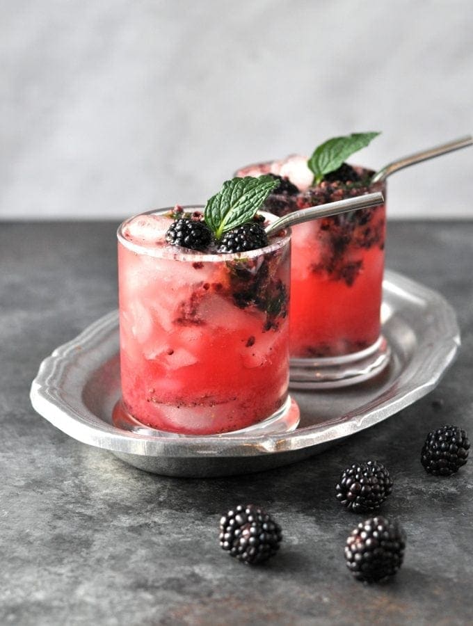 Black Beauty - Black Pepper Blackberry Low Carb Vodka Drink