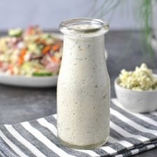 Creamy Chive Blue Cheese Dressing