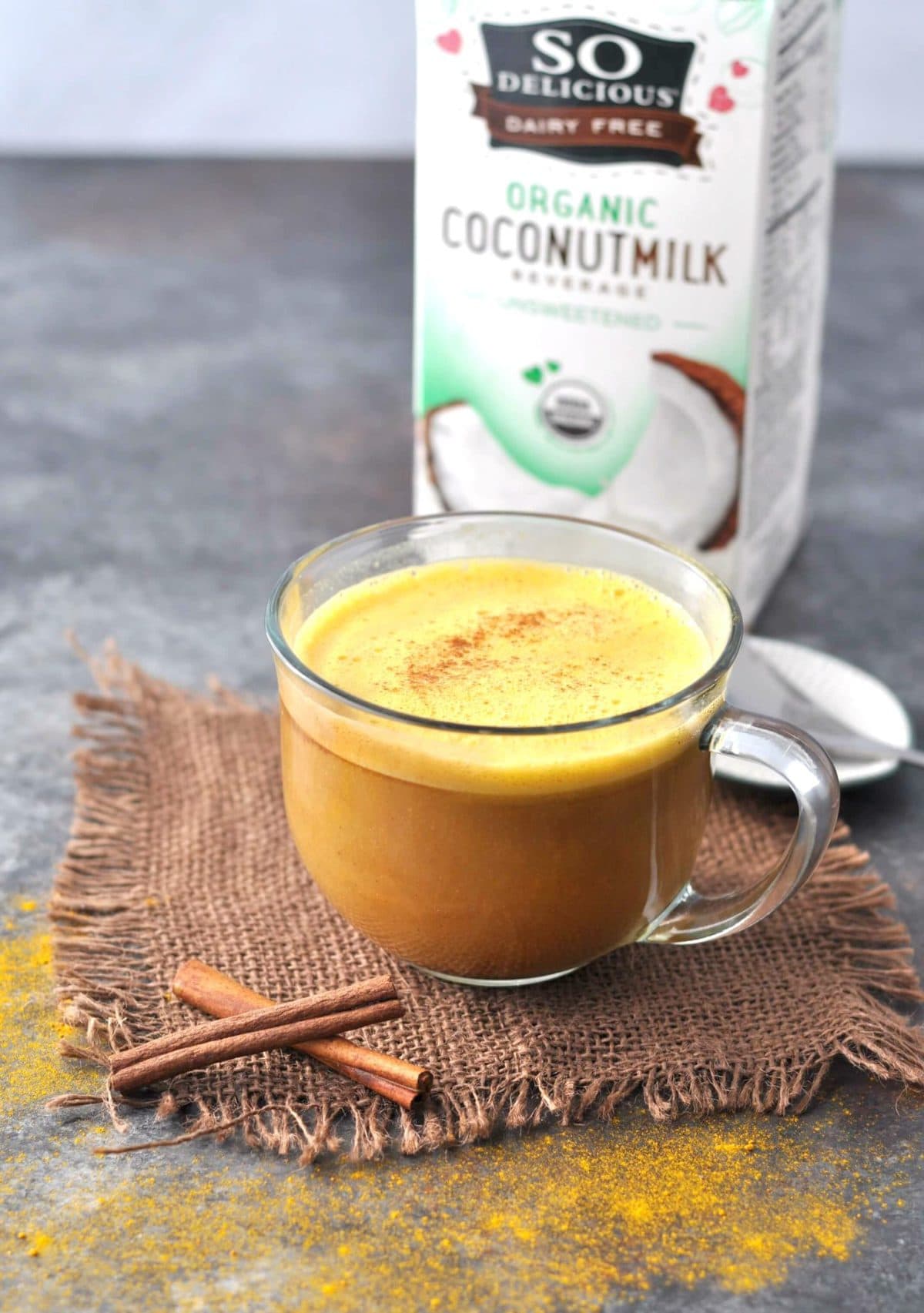 Keto Golden Milk Latte - Turmeric Tea