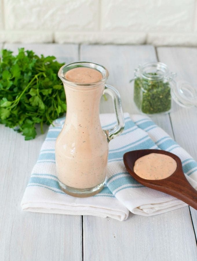 Keto Russian Dressing | Peace Love and Low Carb