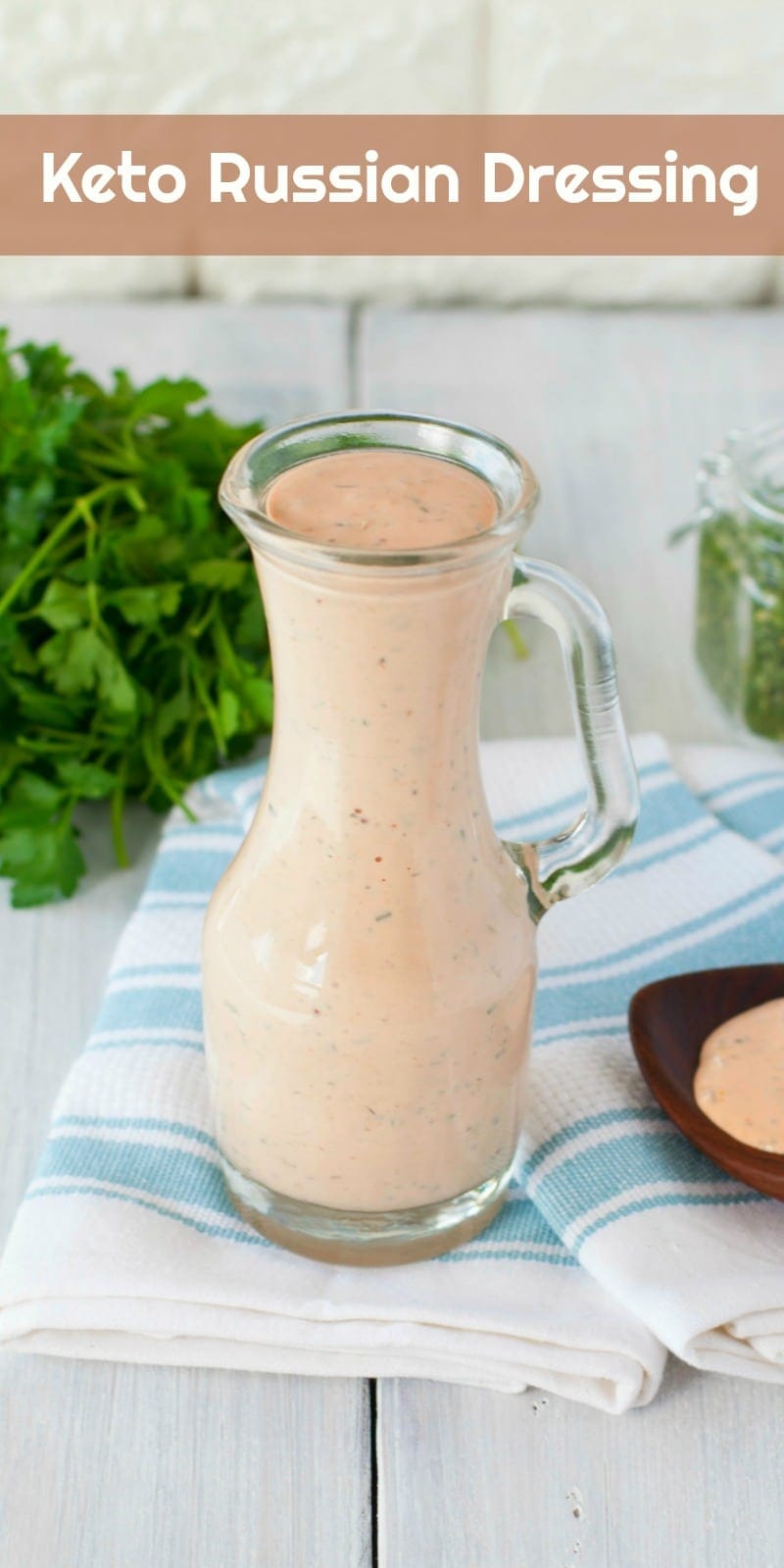Keto Russian Dressing | Peace Love and Low Carb #russiandressing #keto #lowcarb #lchf