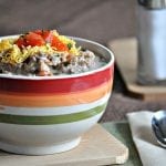 Keto Bacon Cheeseburger Soup | Peace Love and Low Carb