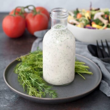 Dairy Free Keto Ranch Dressing | Peace Love and Low Carb
