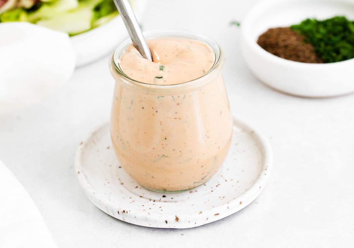 Keto Russian Dressing Peace Love and Low Carb