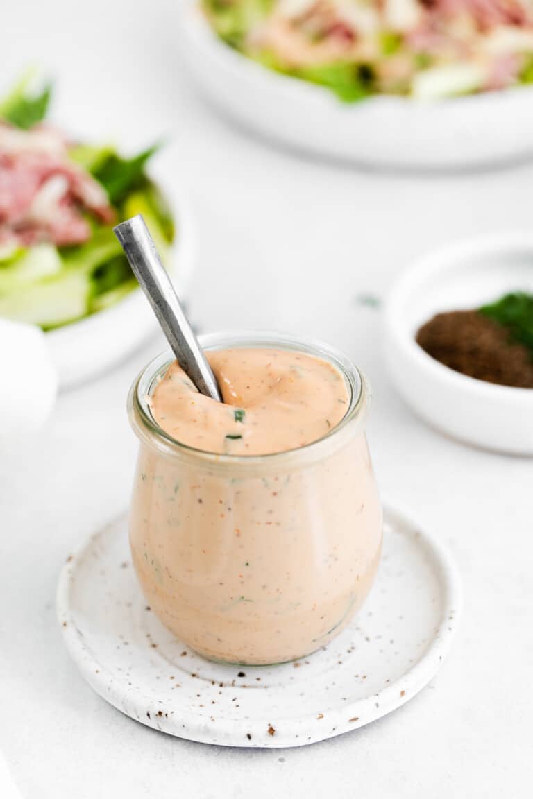 Keto Russian Dressing | Peace Love and Low Carb