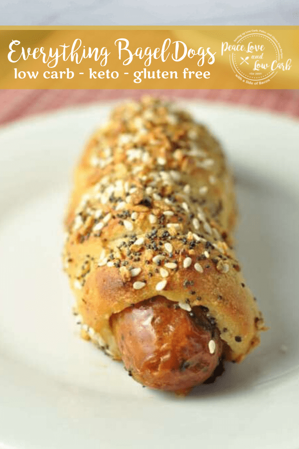 Keto Everything Bagel Dogs | Peace Love and Low Carb