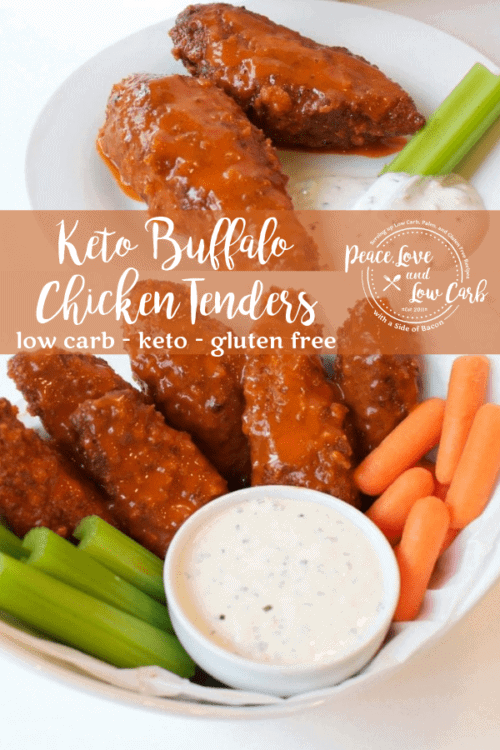 Of all the chicken tender recipes out there, these quick and easy Keto Buffalo Chicken Tenders are so good, you will never even know that they are low carb.