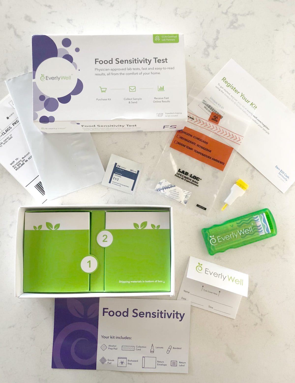 EverlyWell Food Sensitivity Test | Peace Love and Low Carb